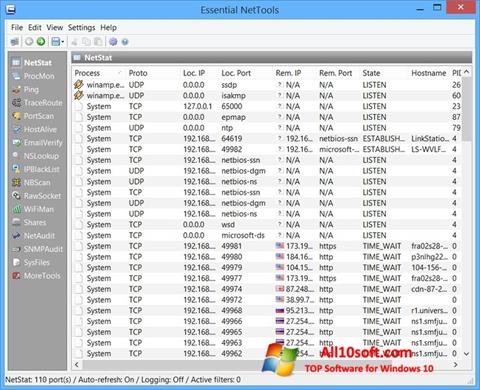 Capture d'écran Essential NetTools pour Windows 10