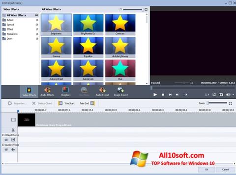 Capture d'écran AVS Video Converter pour Windows 10
