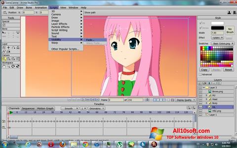 Capture d'écran Anime Studio pour Windows 10