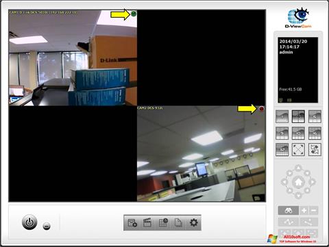 Capture d'écran D-ViewCam pour Windows 10
