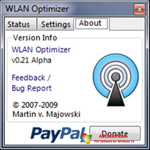 Capture d'écran WLAN Optimizer pour Windows 10
