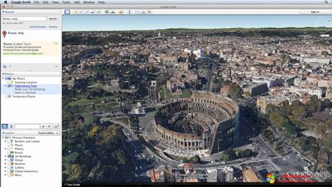 Capture d'écran Google Earth pour Windows 10