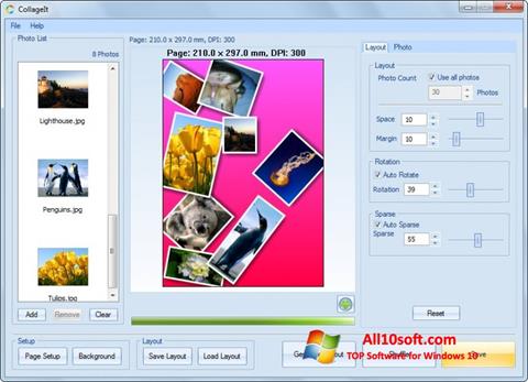 Capture d'écran CollageIt pour Windows 10