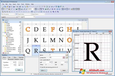 Capture d'écran Font Creator pour Windows 10