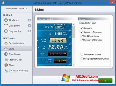 Capture d'écran Atomic Alarm Clock pour Windows 10