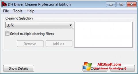 Capture d'écran Driver Cleaner pour Windows 10
