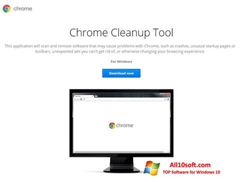 Capture d'écran Chrome Cleanup Tool pour Windows 10