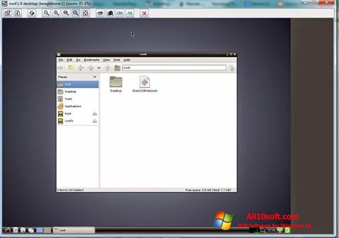 Capture d'écran TightVNC pour Windows 10
