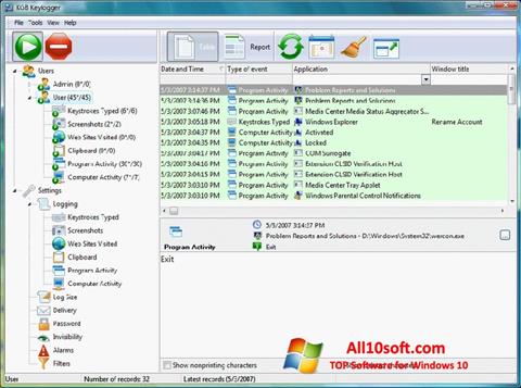 keylogger and screen capture software
