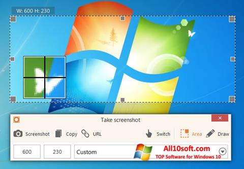 Capture d'écran ScreenShot pour Windows 10