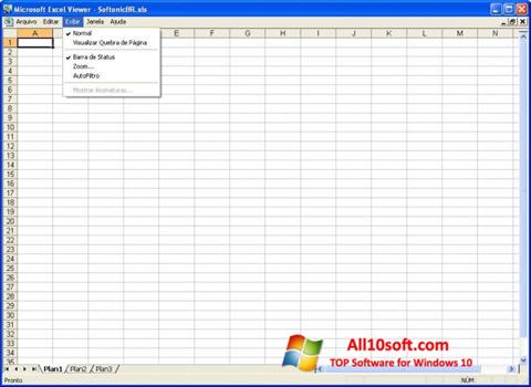 Capture d'écran Excel Viewer pour Windows 10