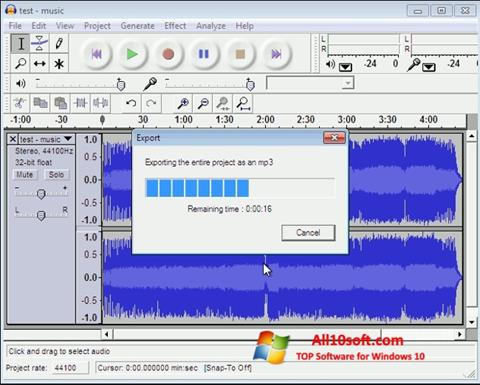 Capture d'écran Lame MP3 Encoder pour Windows 10