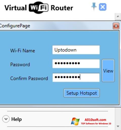 Capture d'écran Virtual WiFi Router pour Windows 10