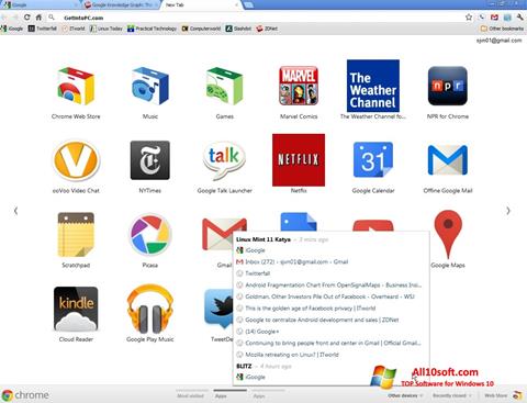 Capture d'écran Google Chrome Offline Installer pour Windows 10