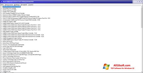 Capture d'écran Unknown Device Identifier pour Windows 10