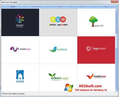 Capture d'écran Sothink Logo Maker pour Windows 10