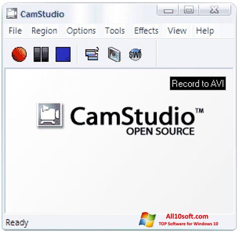 Capture d'écran CamStudio pour Windows 10