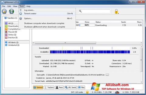 Télécharger qBittorrent pour Windows 10 (32/64 bit) en Français